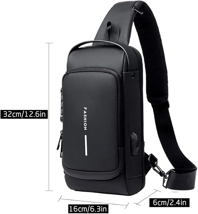 Bolso Antirrobo Inteligente con Puerto USB