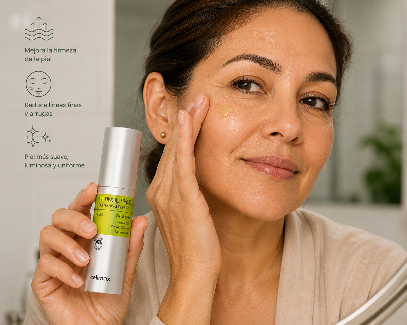 Retinol Shot Tightening Serum – Piel más firme, suave y rejuvenecida