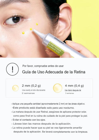 Sérum Reafirmante Antiarrugas con Retinal – Celimax